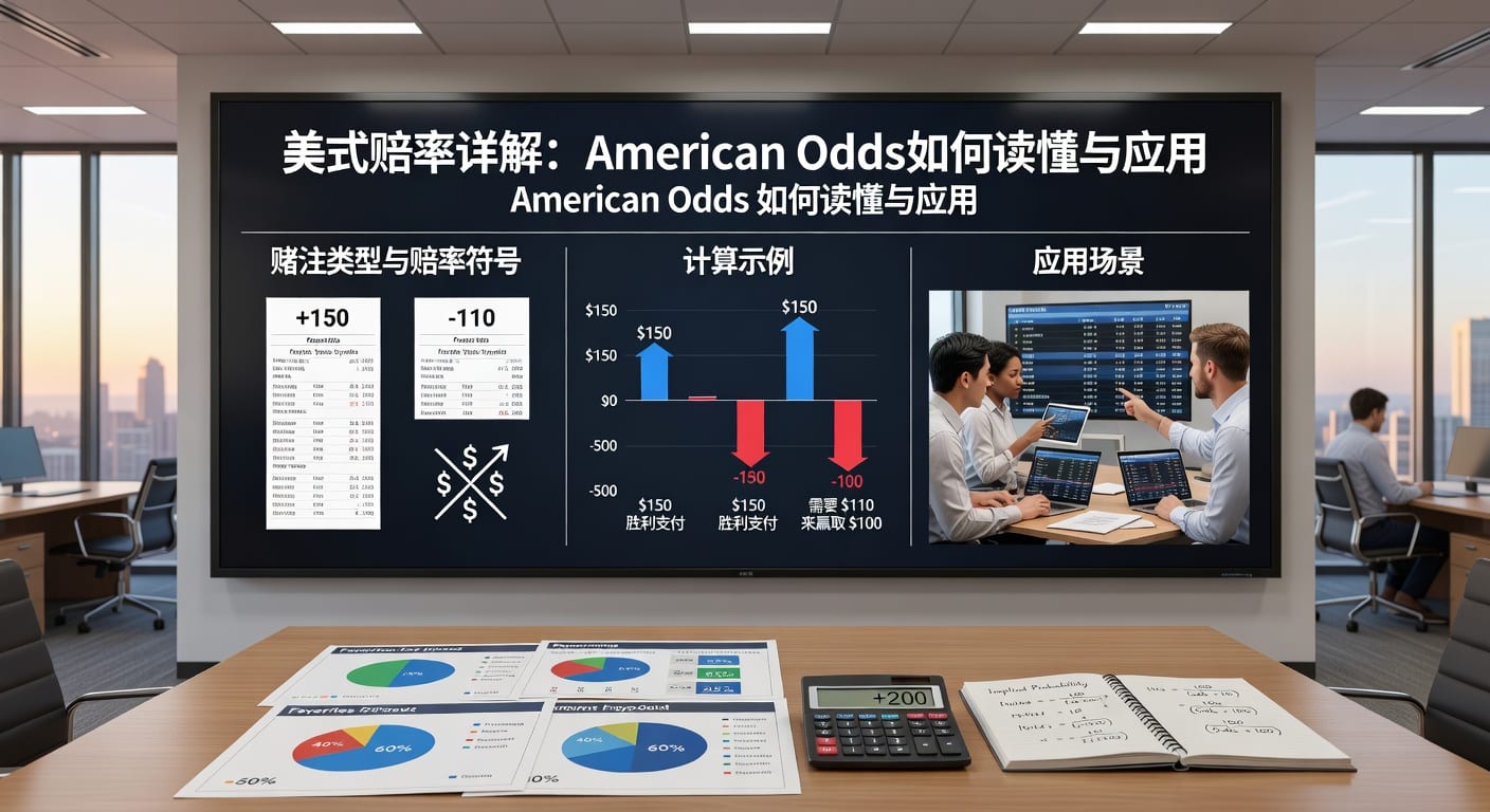 美式赔率 american odds 读懂换算与盈亏