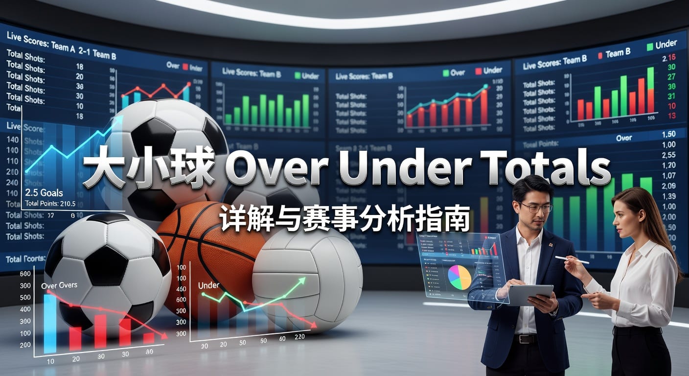 大小球 over under totals 分析与判断技巧