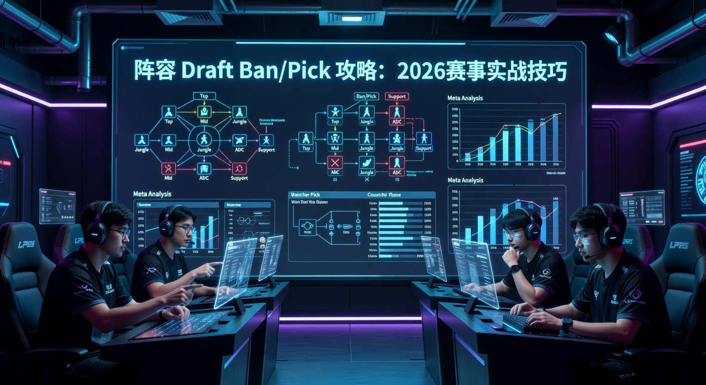 阵容 Draft Ban/Pick：最新选位逻辑与实战思路