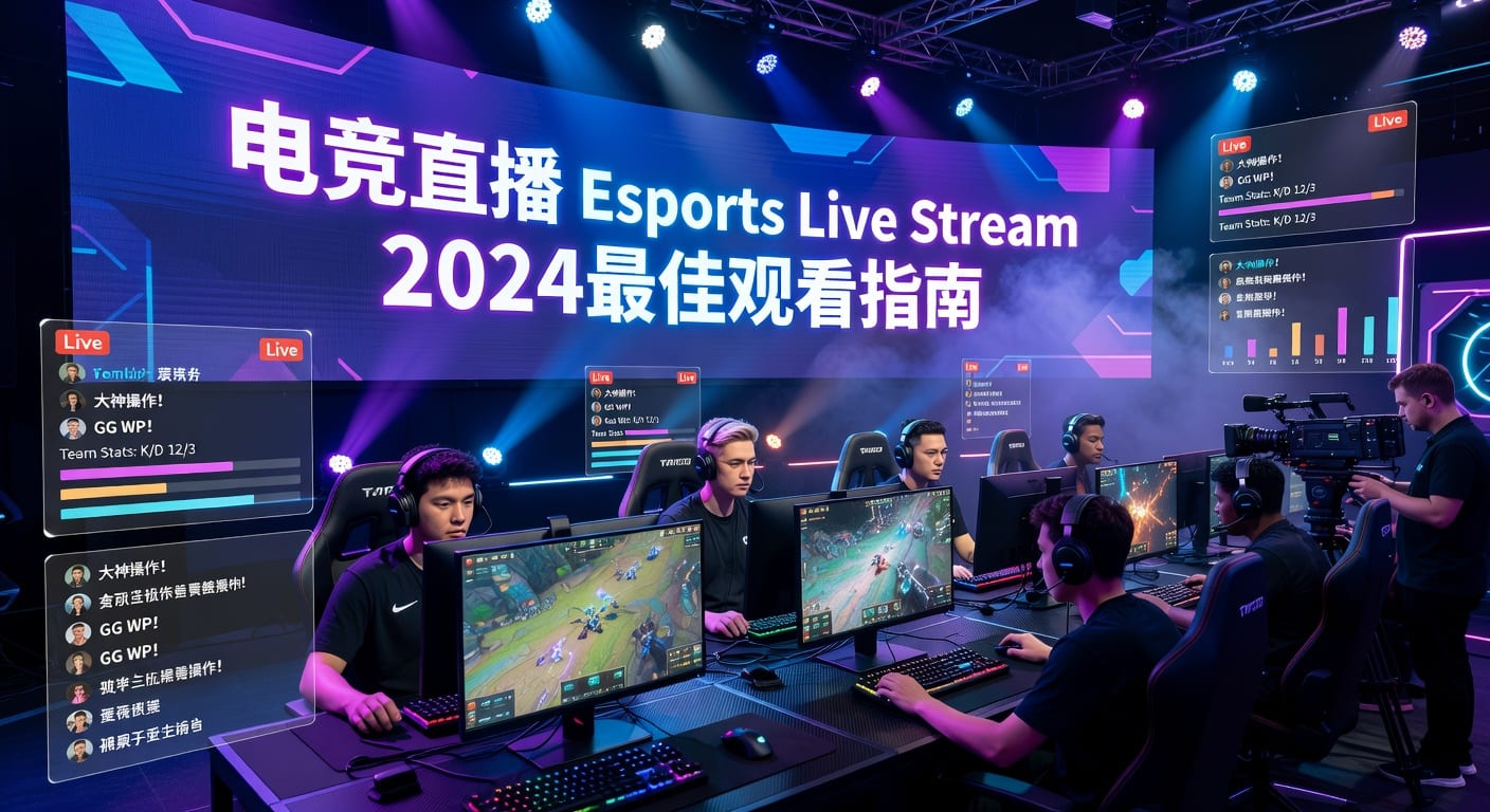 电竞直播 Esports Live Stream 观看与判断指南