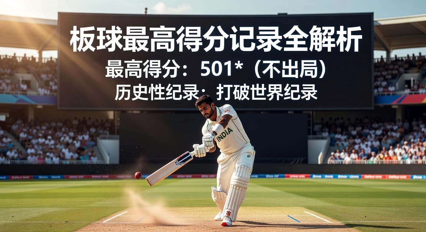 板球最高得分 Highest Score 全解析｜规则、纪录与比赛场景