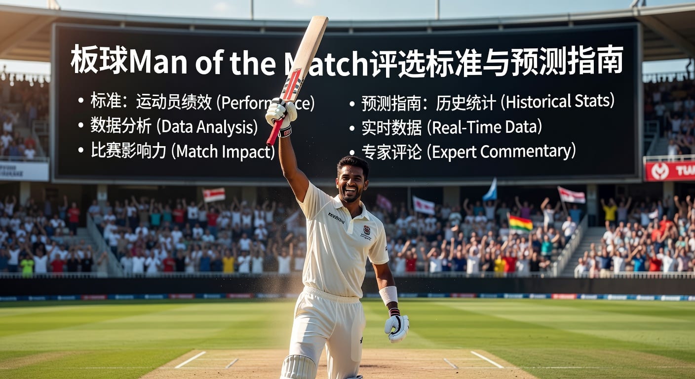 板球Man of the Match：2026年评选逻辑与投注技巧