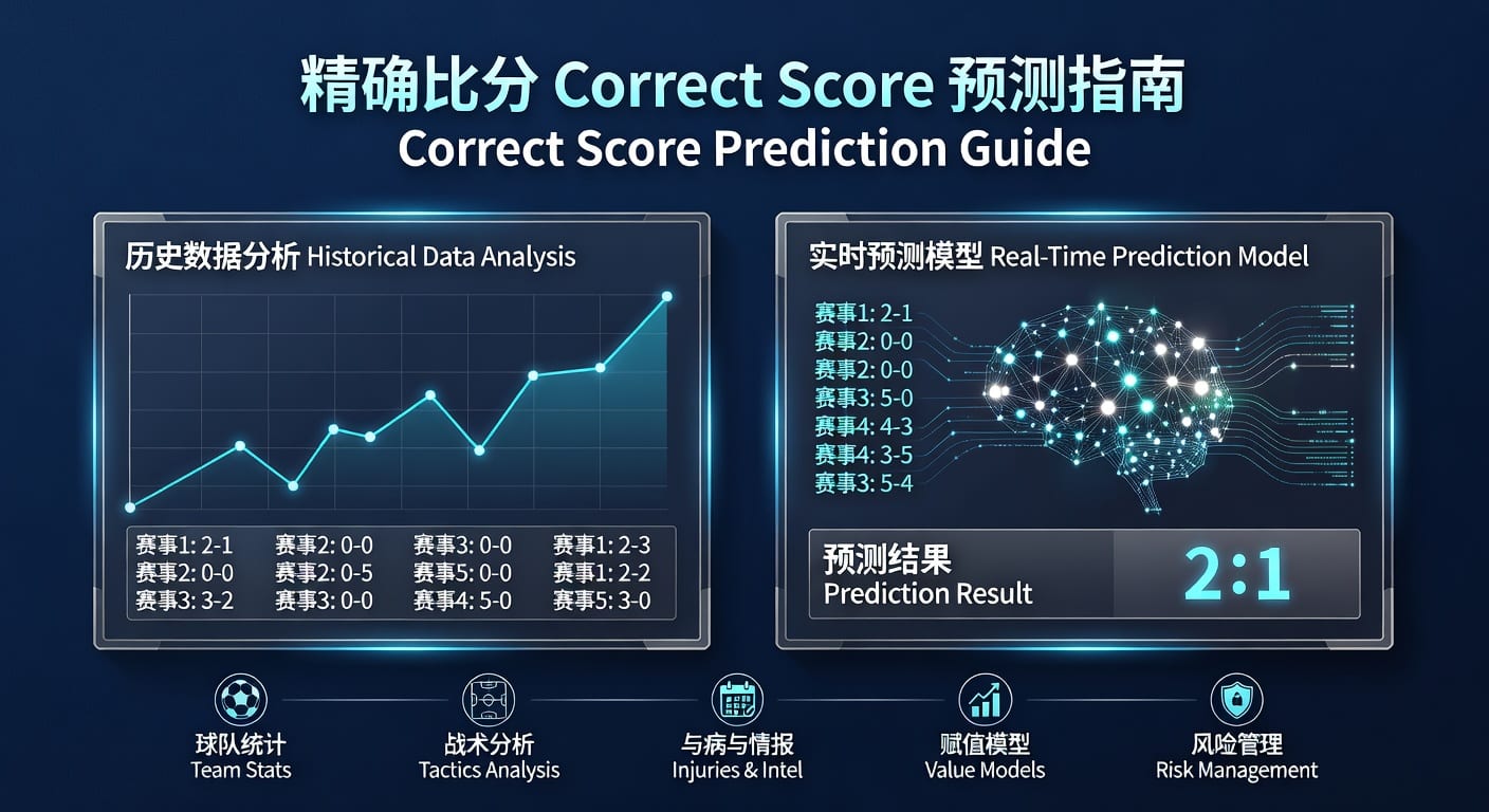 精确比分 correct score：投注技巧与2026年实战分析